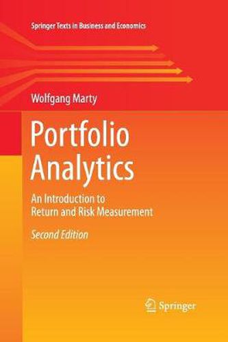 Cover image for Portfolio Analytics: An Introduction to Return and Risk Measurement