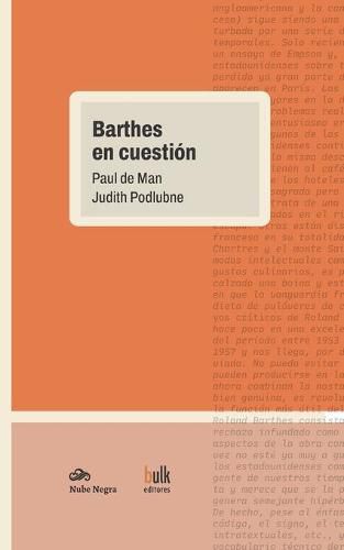 Cover image for Barthes en cuestion