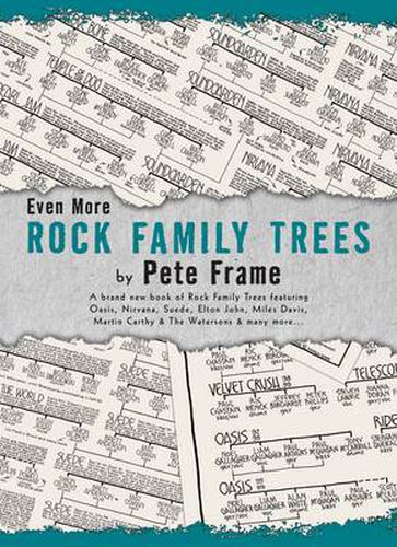 Cover image for Even More Rock Family Trees