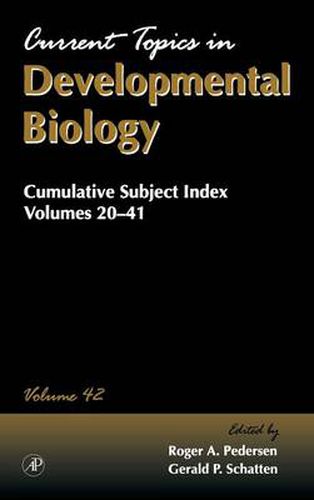 Cover image for Cumulative Subject Index