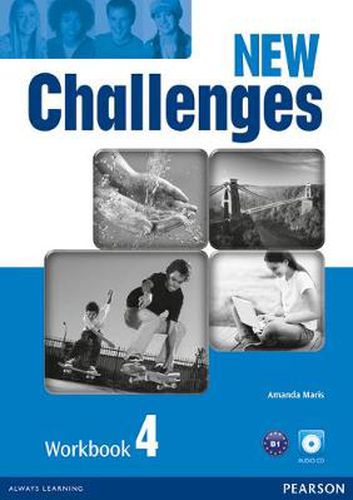 Cover image for New Challenges 4 Workbook & Audio CD Pack