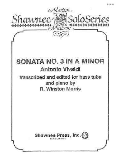 Cover image for Sonata No. 3 in A Minor