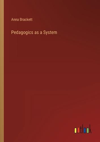 Cover image for Pedagogics as a System