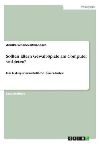 Cover image for Sollten Eltern Gewalt-Spiele Am Computer Verbieten?