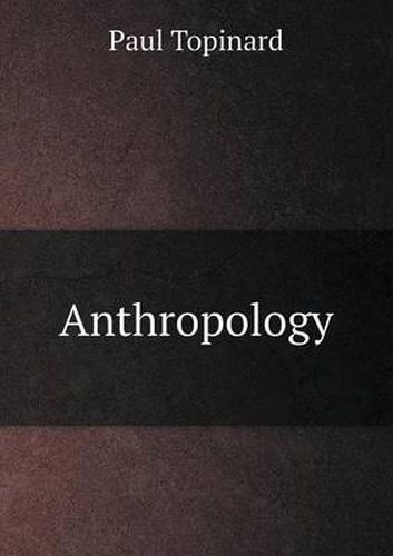 Cover image for Anthropology