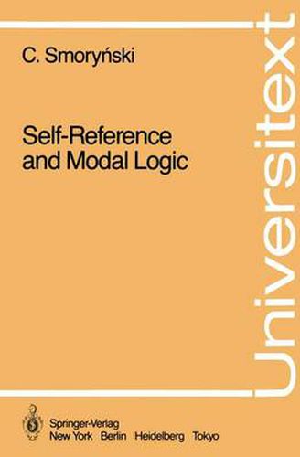 Cover image for Self-Reference and Modal Logic