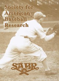 Cover image for Society of American Baseball Research