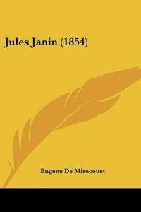 Cover image for Jules Janin (1854)