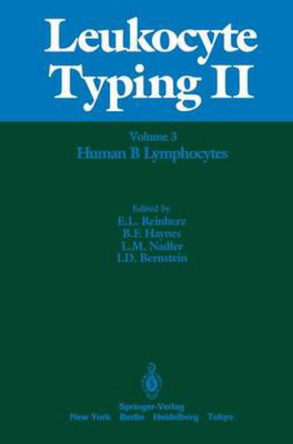 Leukocyte Typing II: Volume 3 Human Myeloid and Hematopoietic Cells