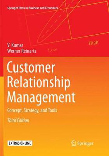 Cover image for Customer Relationship Management: Concept, Strategy, and Tools