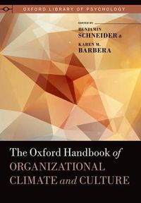 Cover image for The Oxford Handbook of Organizational Climate and Culture