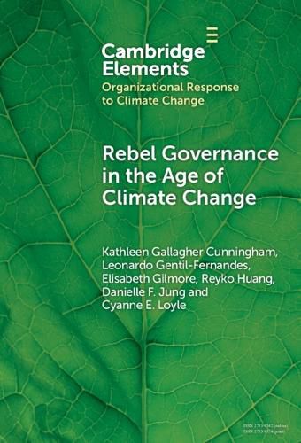 Cover image for Rebel Governance in the Age of Climate Change