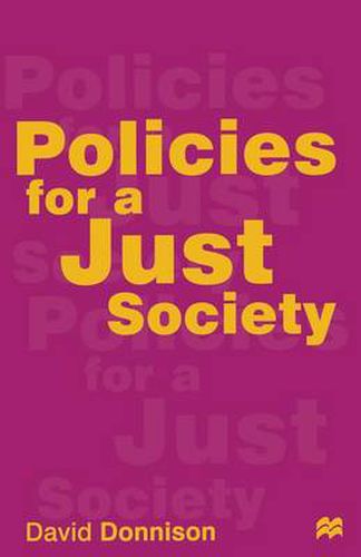 Cover image for Policies for a Just Society