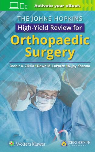 Cover image for The Johns Hopkins High-Yield Review for Orthopaedic Surgery