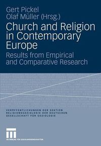 Cover image for Church and Religion in Contemporary Europe: Results from Empirical and Comparative Research