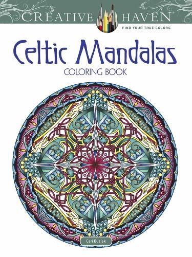 Cover image for Creative Haven Celtic Mandalas Coloring Book