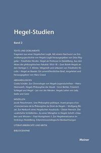 Cover image for Hegel-Studien / Hegel-Studien Band 2 (1963)