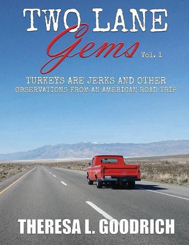 Cover image for Two Lane Gems, Vol. 1: Turkeys are Jerks and Other Observations from an American Road Trip