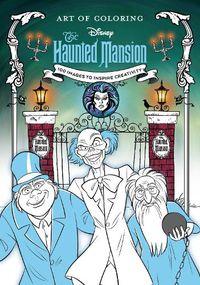 Cover image for Art of Coloring: The Haunted Mansion