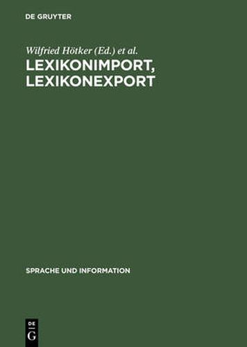 Cover image for Lexikonimport, Lexikonexport