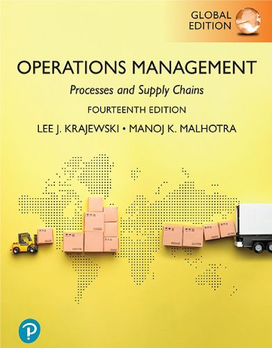 Cover image for Operations Management: Processes and Supply Chains, Global Edition