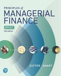 Cover image for Principles of Managerial Finance, Brief Edition