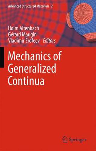 Cover image for Mechanics of Generalized Continua