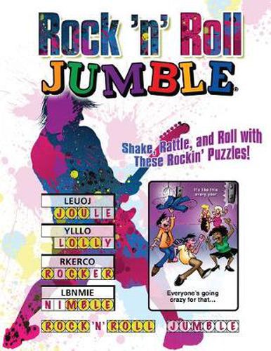 Cover image for Rock 'n' Roll Jumble (R): Shake, Rattle, and Roll with These Rockin' Puzzles!