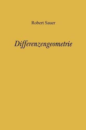 Cover image for Differenzengeometrie