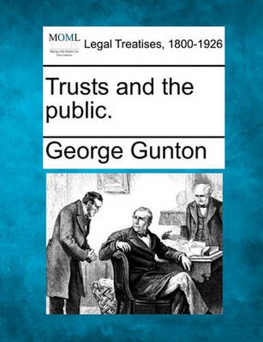 Cover image for Trusts and the Public.