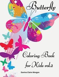 Cover image for Butterfly Coloring Book for Kids vol.2