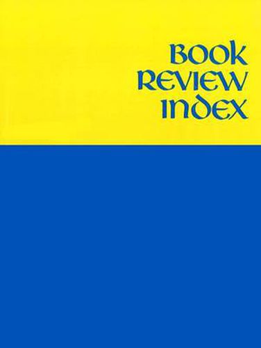 Cover image for Book Review Index: 2014 Cumulation