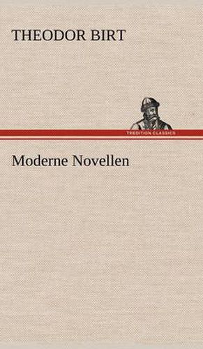 Cover image for Moderne Novellen