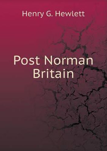 Cover image for Post Norman Britain