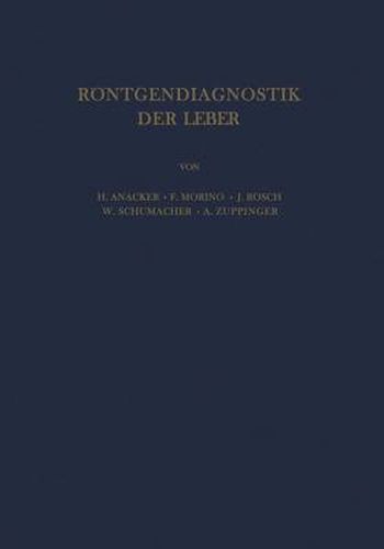 Cover image for Roentgendiagnostik der Leber