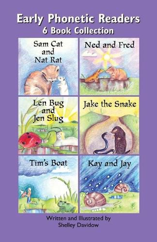 Cover image for Early Phonetic Readers: 6 Book Collection