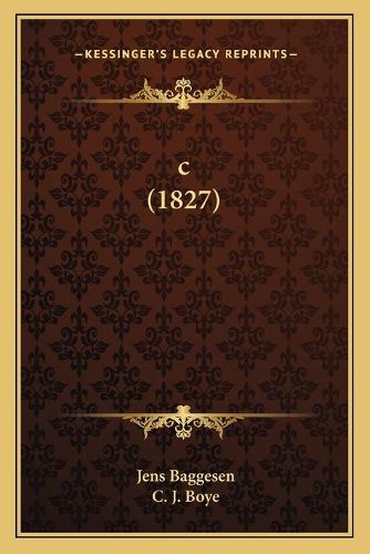 Cover image for C (1827)
