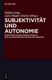 Cover image for Subjektivitat und Autonomie