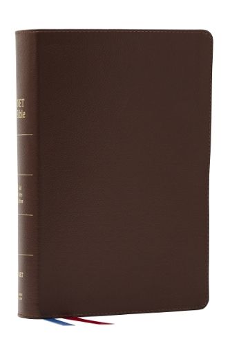 Cover image for NET Bible, Full Notes Edition (NET, Brown Genuine Leather, Comfort Print, Thumb Indexed)