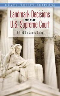 Cover image for Landmark Decisions of the U.S. Supreme Court