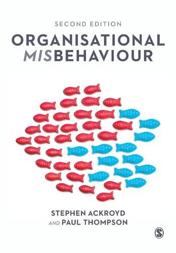 Cover image for Organisational Misbehaviour