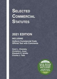 Cover image for Selected Commercial Statutes: 2021 Edition