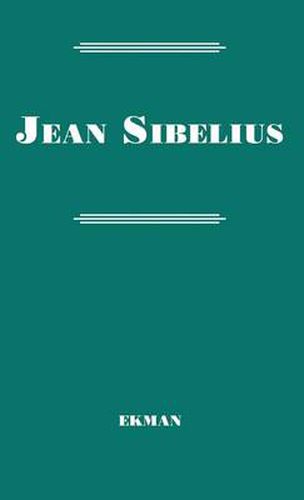 Cover image for Jean Sibelius: His Life and Personality