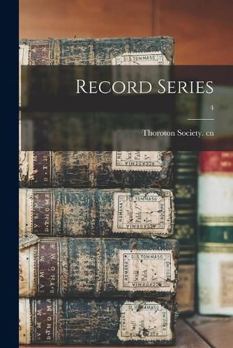 Cover image for Record Series; 4