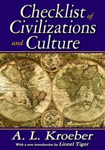 Cover image for Checklist of Civilizations and Culture