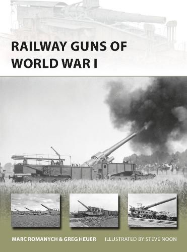 Cover image for Railway Guns of World War I