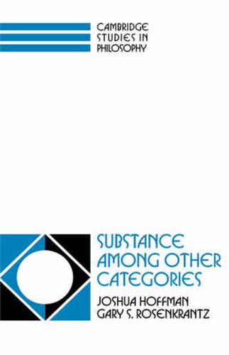 Cover image for Substance among Other Categories