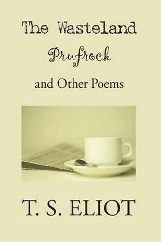 Cover image for The Waste Land, Prufrock, and Other Poems
