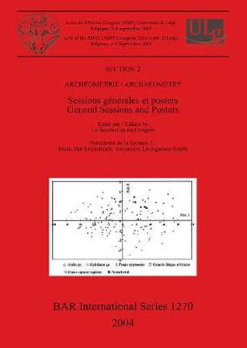 Cover image for Section 2: Archeometrie / Archaeometry: Sessions generales et posters / General Sessions and Posters