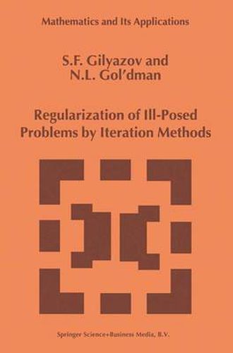 Cover image for Regularization of Ill-Posed Problems by Iteration Methods